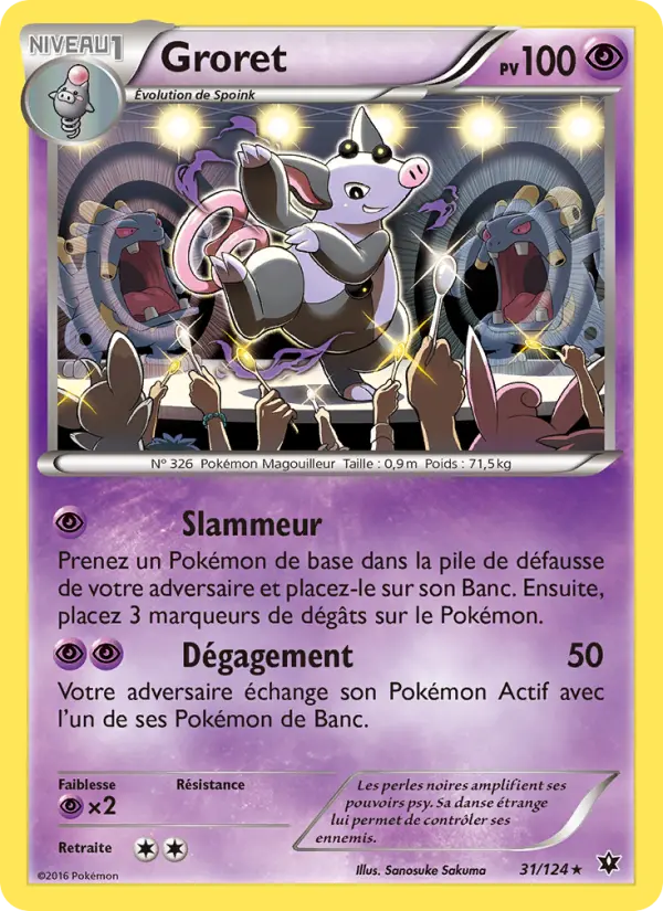 Groret — Carte Pokémon 31 Impact des Destins