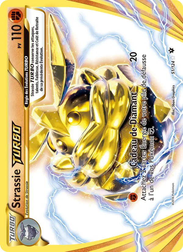 Strassie TURBO — Carte Pokémon 51 Impact des Destins