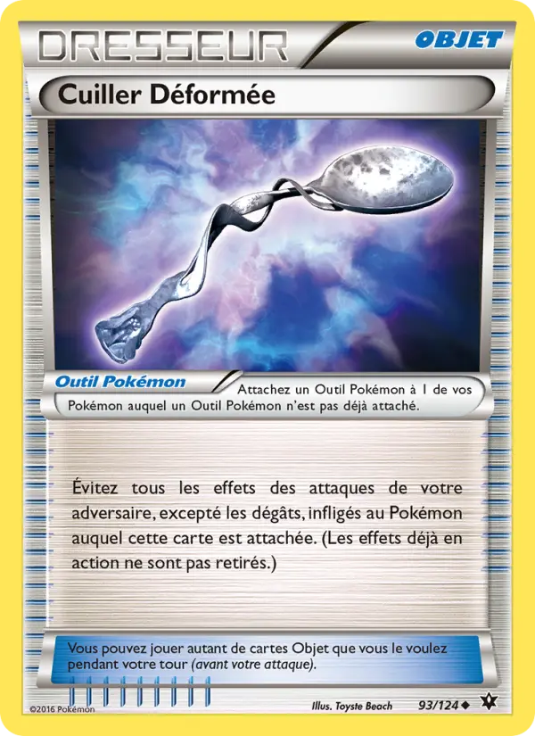 093/124 - Cuiller Déformée
