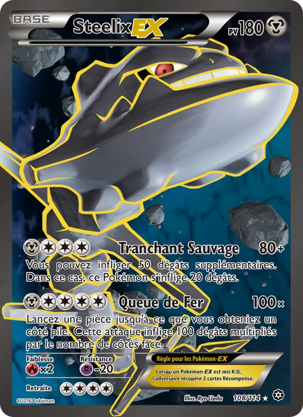 Steelix EX — Carte Pokémon 108 Offensive Vapeur