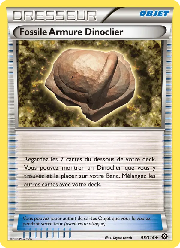 098/114 - Fossile Armure Dinoclier