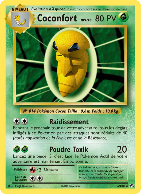 Coconfort — Carte Pokémon 6 Évolutions