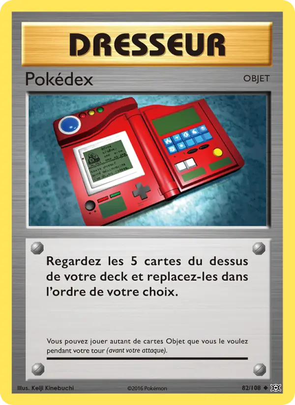 Pokédex — Carte Pokémon 82 Évolutions