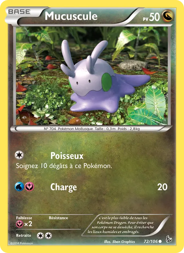 Mucuscule — Carte Pokémon 72 Étincelles