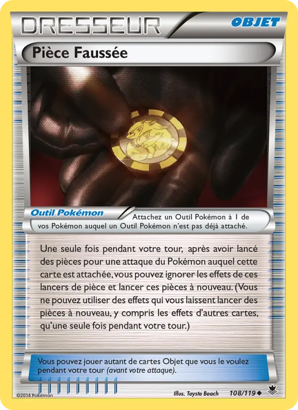 108/119 - Pièce Faussée