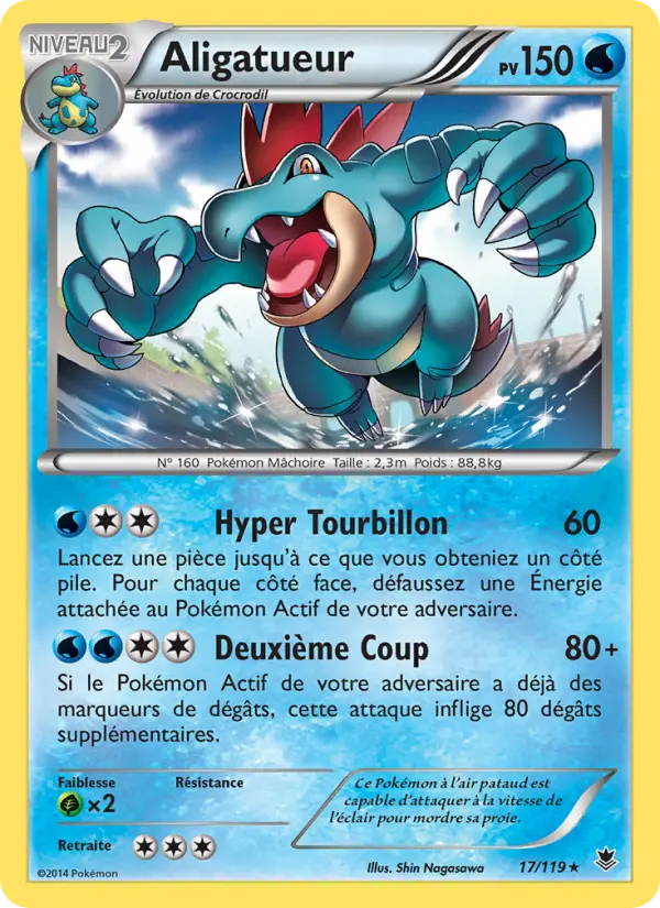Aligatueur — Carte Pokémon 17 Vigueur Spectrale