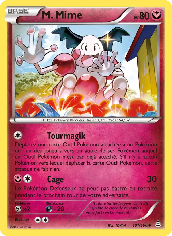 M. Mime — Carte Pokémon 101 Primo-Choc