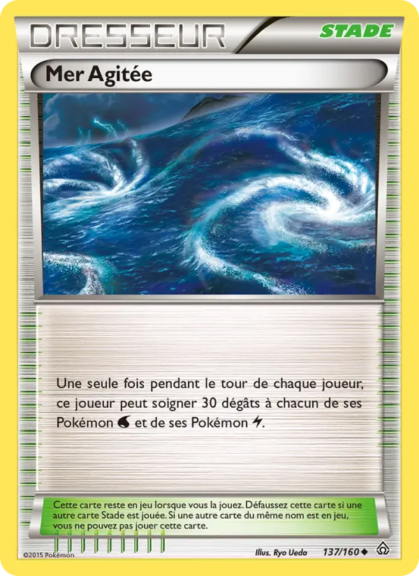 137/160 - Mer Agitée