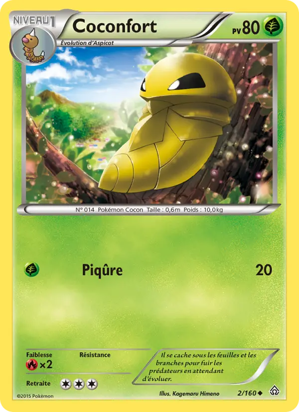 Coconfort — Carte Pokémon 2 Primo-Choc