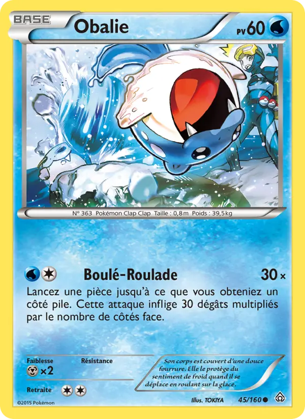 Obalie — Carte Pokémon 45 Primo-Choc
