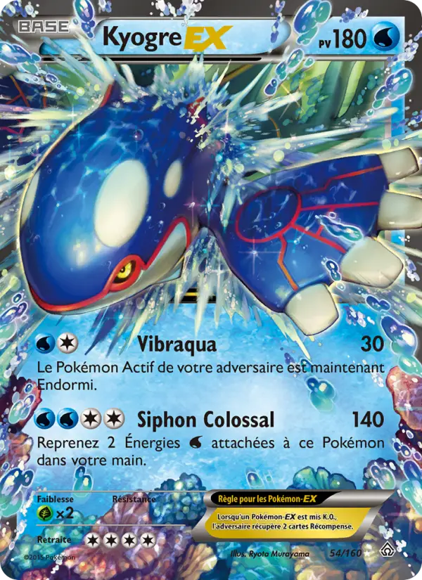 054/160 - Kyogre EX
