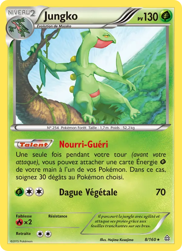 Jungko — Carte Pokémon 8 Primo-Choc