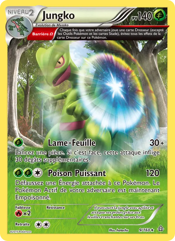 Jungko — Carte Pokémon 9 Primo-Choc