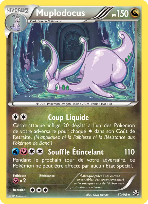 Muplodocus — Carte Pokémon 60 Origines Antiques