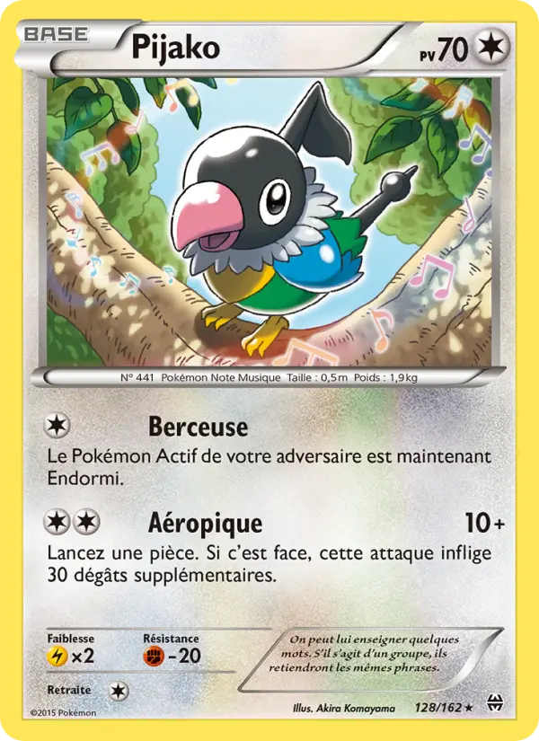 Pijako — Carte Pokémon 128 Impulsion Turbo
