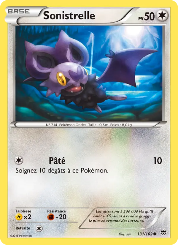 Sonistrelle — Carte Pokémon 131 Impulsion Turbo