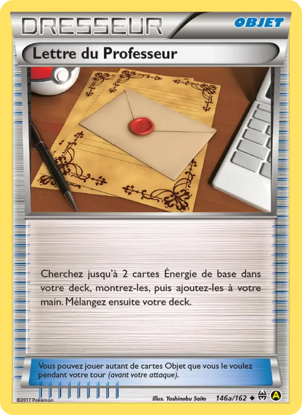146/162 - Lettre du Professeur