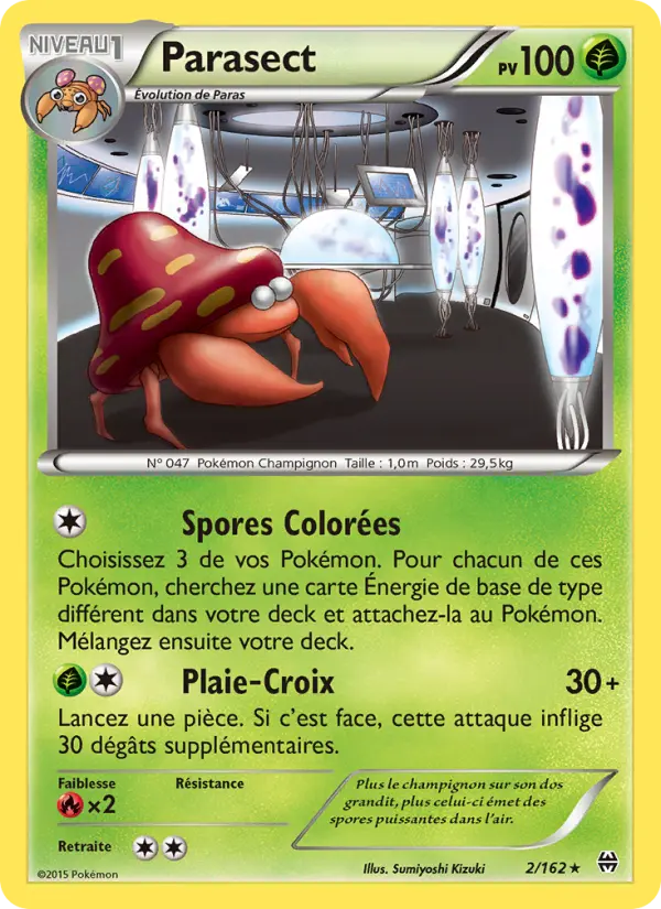 Parasect — Carte Pokémon 2 Impulsion Turbo