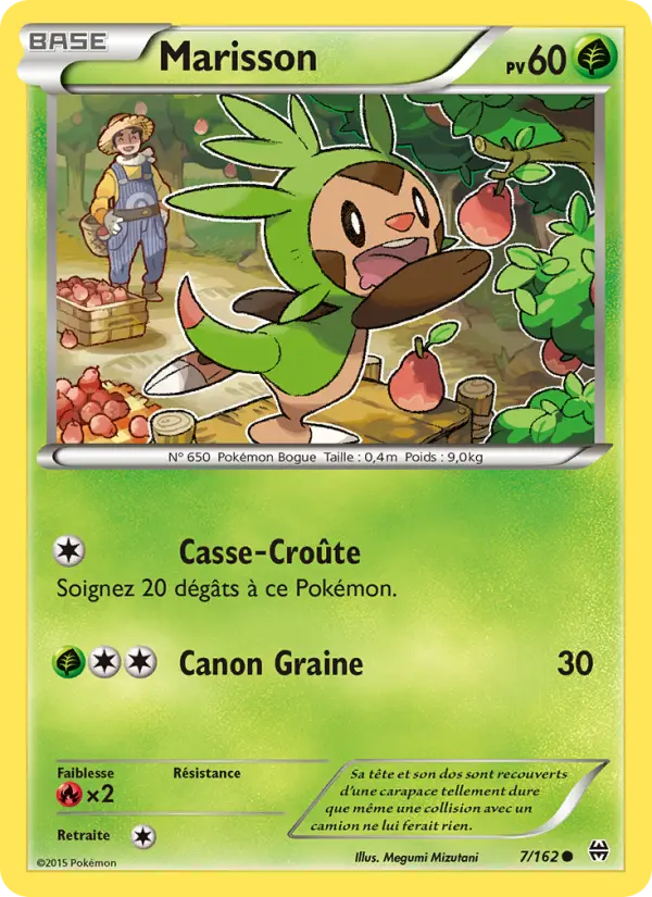 Marisson — Carte Pokémon 7 Impulsion Turbo