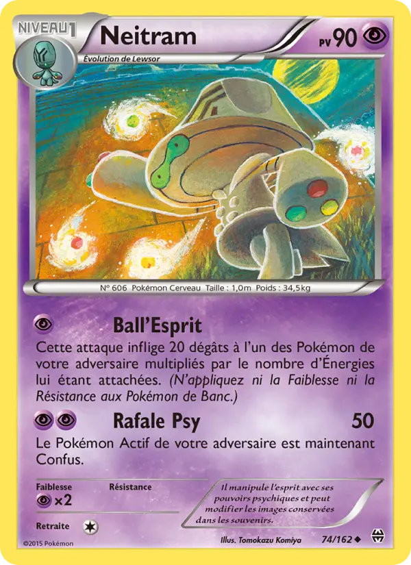 Neitram — Carte Pokémon 74 Impulsion Turbo