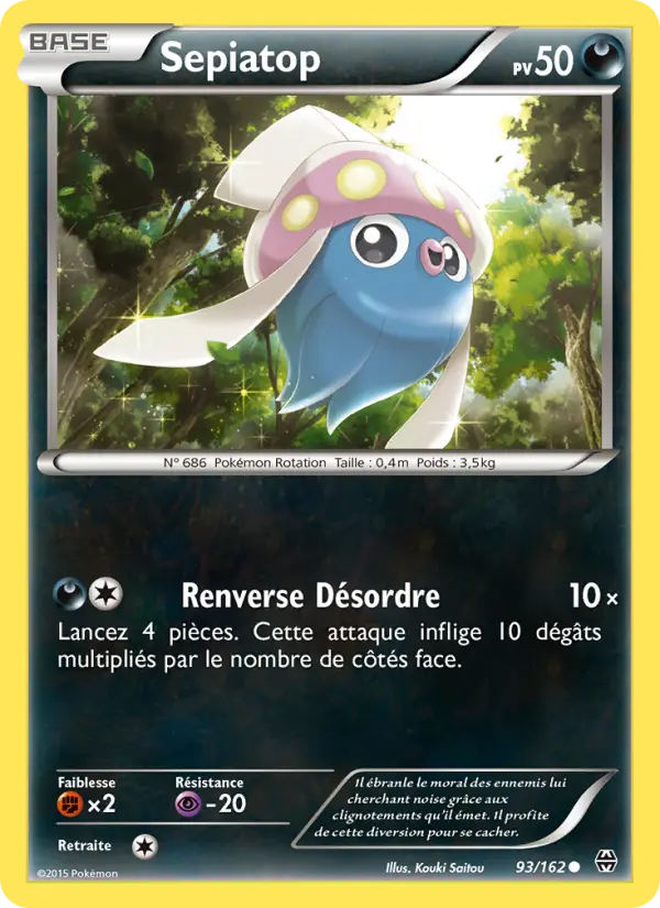 Sepiatop — Carte Pokémon 93 Impulsion Turbo