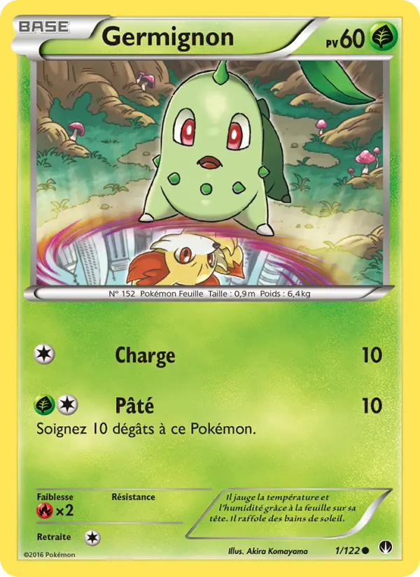 Germignon — Carte Pokémon 1 Rupture Turbo