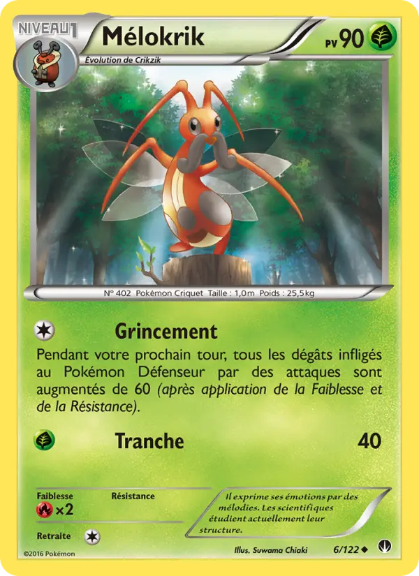 Mélokrik — Carte Pokémon 6 Rupture Turbo