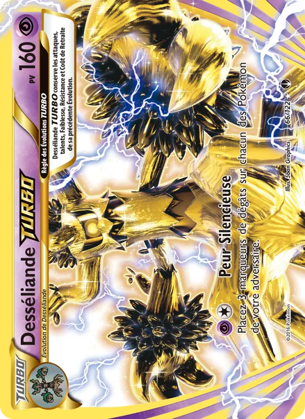 Desséliande TURBO — Carte Pokémon 66 Rupture Turbo