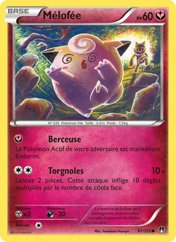 Mélofée — Carte Pokémon 81 Rupture Turbo