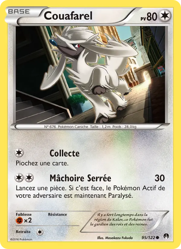 Couafarel — Carte Pokémon 95 Rupture Turbo