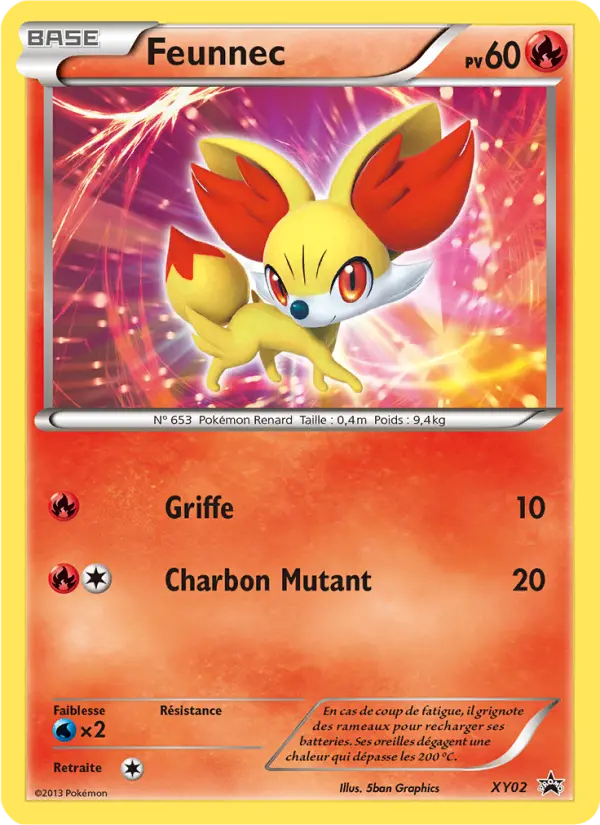 Feunnec — Carte Pokémon XY02 Promo XY