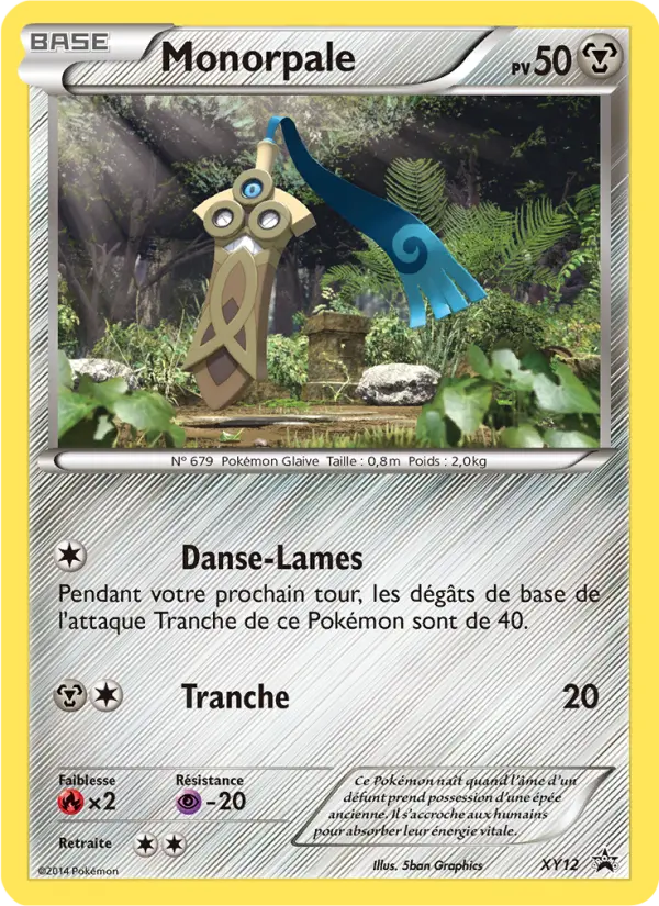Monorpale — Carte Pokémon XY12 Promo XY