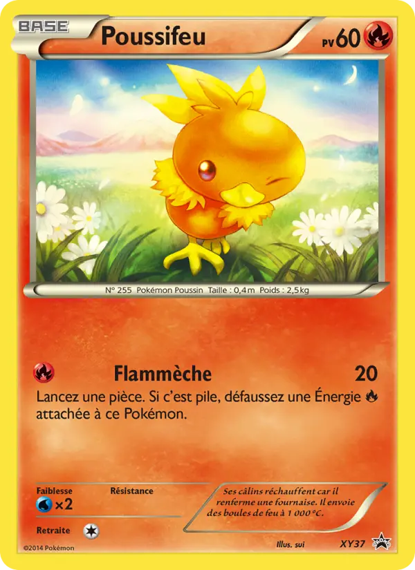 Poussifeu — Carte Pokémon XY37 Promo XY