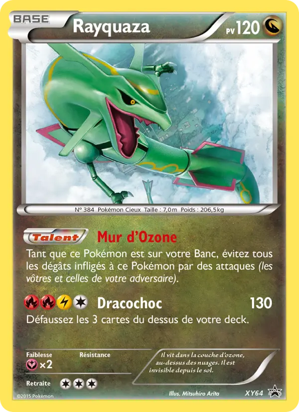 Rayquaza — Carte Pokémon XY64 Promo XY