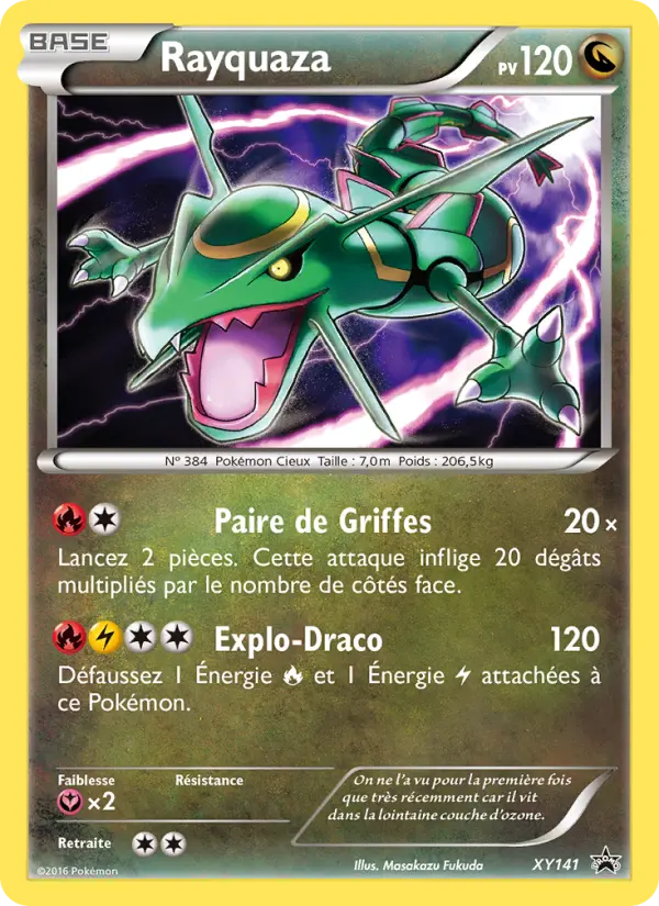 Rayquaza — Carte Pokémon XY141 Promo XY