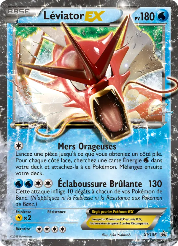 Léviator EX — Carte Pokémon XY106 Promo XY