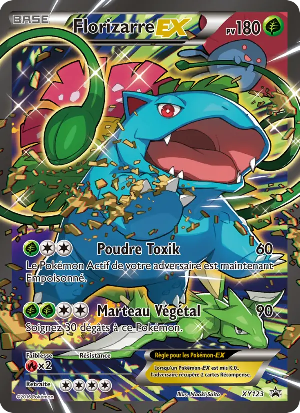 Florizarre EX — Carte Pokémon XY123 Promo XY
