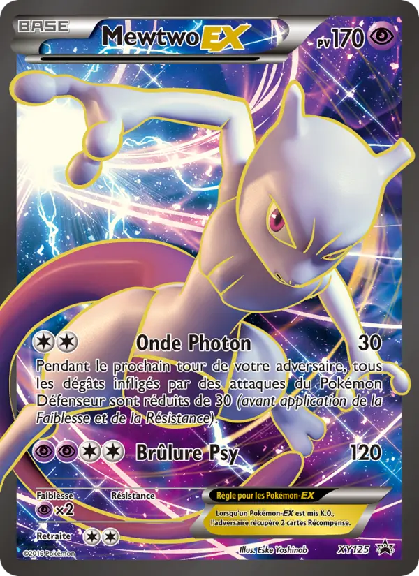 XY125 - Mewtwo EX