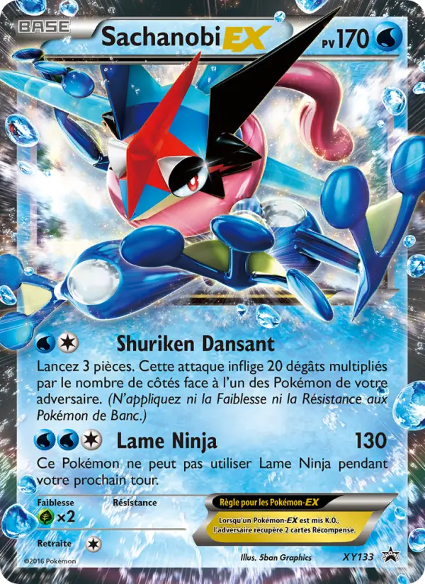 Sachanobi EX — Carte Pokémon XY133 Promo XY