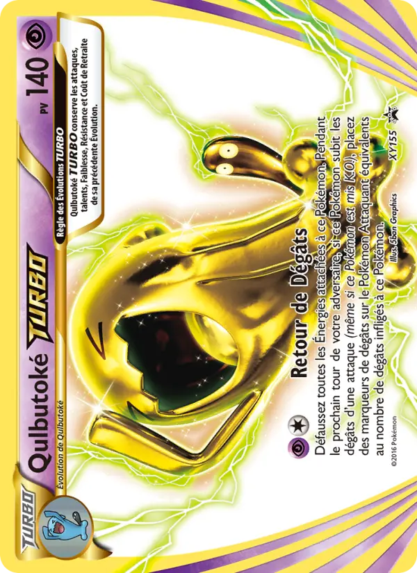 Qulbutoké TURBO — Carte Pokémon XY155 Promo XY