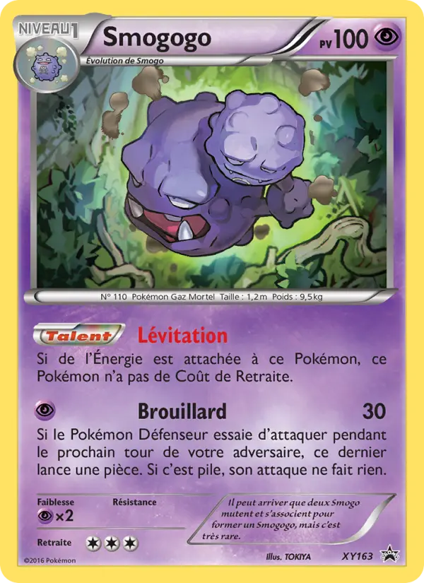 Smogogo — Carte Pokémon XY163 Promo XY