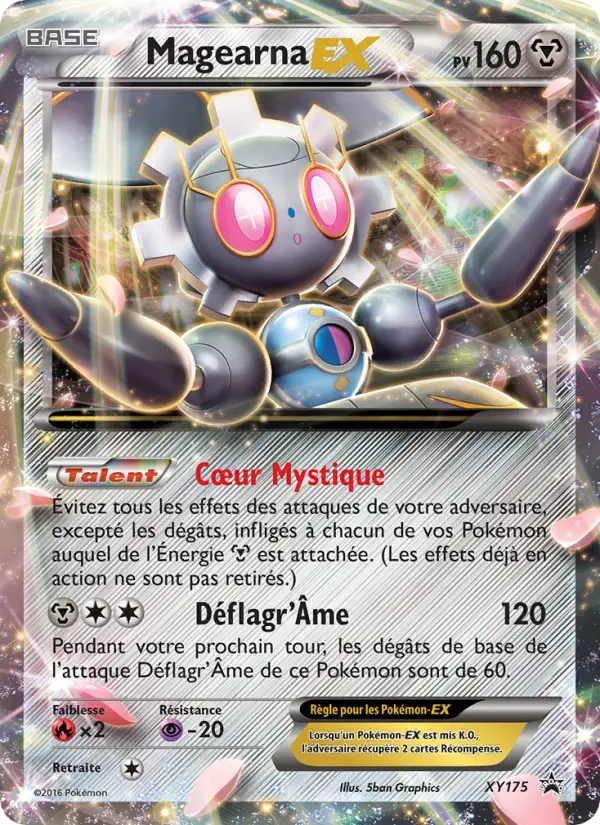 Magearna-EX — Carte Pokémon XY175 Promo XY
