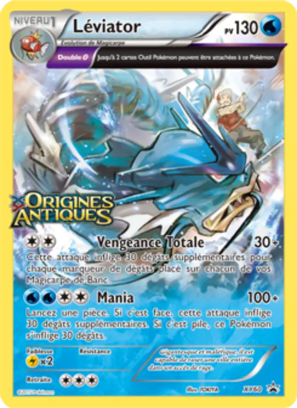 Léviator — Carte Pokémon XY60 Promo XY