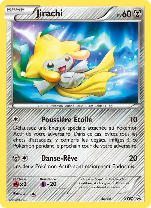 Jirachi — Carte Pokémon XY67 Promo XY