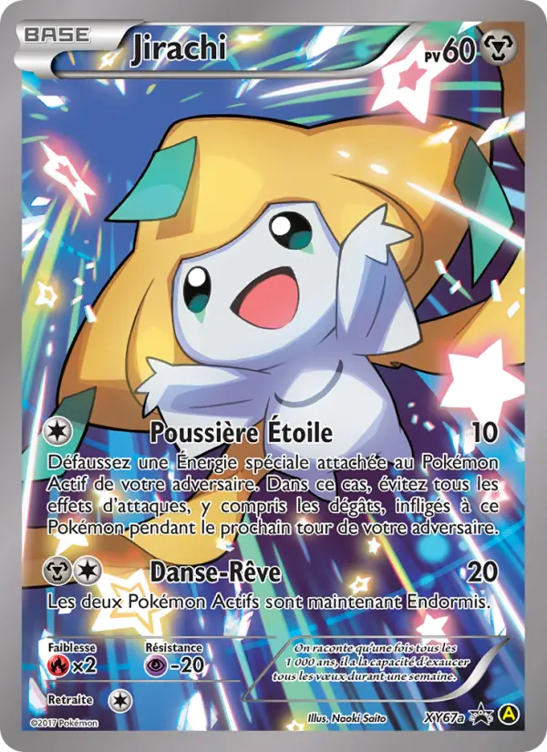 Jirachi — Carte Pokémon XY67a Promo XY