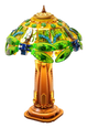 Pantasy - Stained Glass Table Lamp / Retro Collection