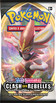 Booster Clash des Rebelles illustration Pyrobut