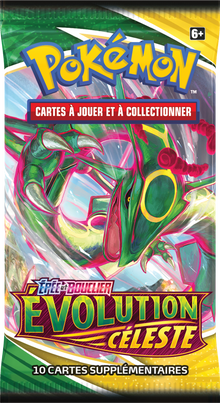 Booster Évolution Céleste illustration Rayquaza