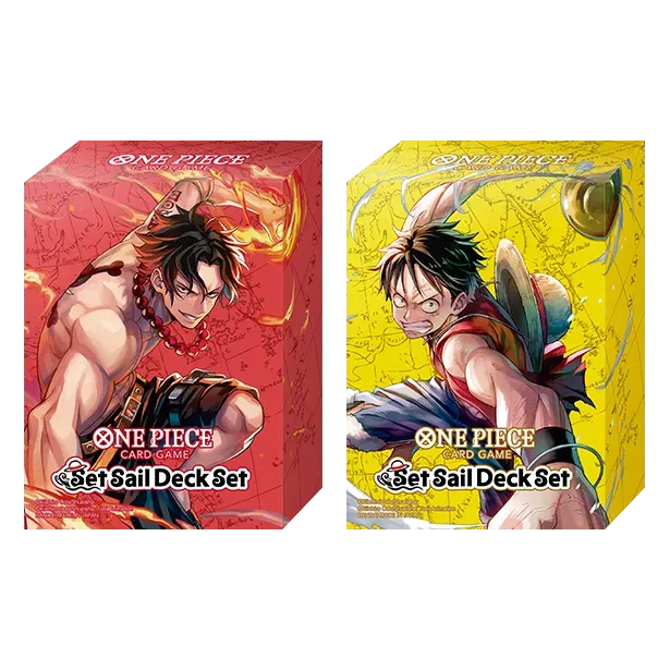 Set Sail Deck Set SD-01 One Piece Card Game Luffy Ace
