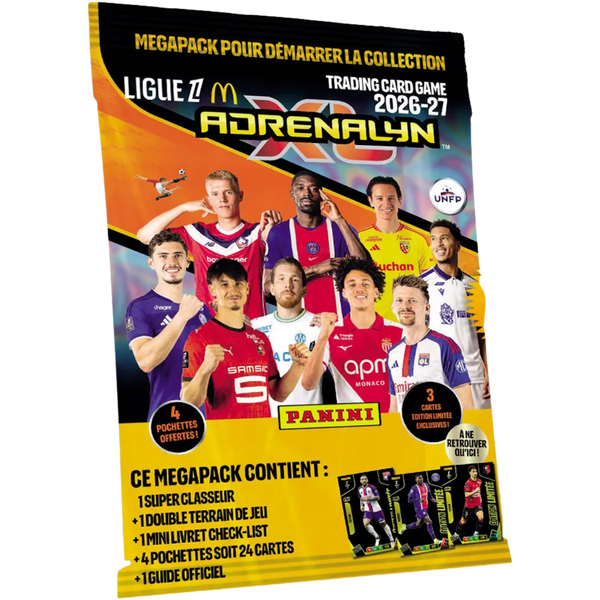 Starter Pack Panini Adrenalyn XL Ligue 1 McDonald's 2026-2027